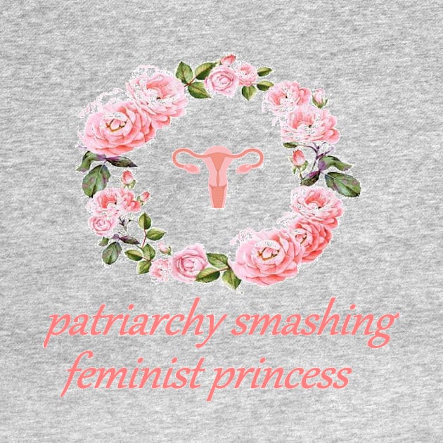 patriarchy smashing feminist princess by junimond